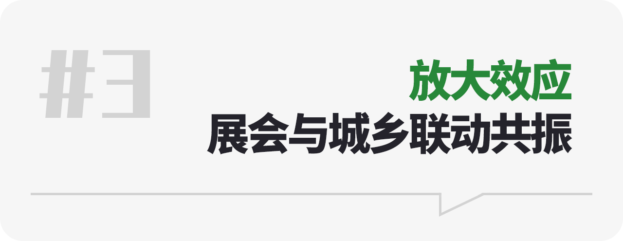 放大效应 展会与城乡联动共振